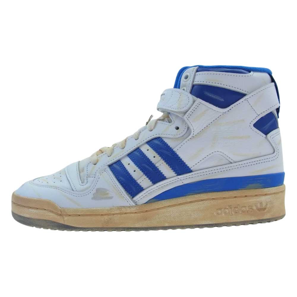 adidas アディダス GZ6467 Forum 84 Hi AEC Foot Wear White Blue フォーラム ハイ フット ウェア ホワイト ブルー スニーカー ホワイト ブルー  28cm【新古品】【未使用】【中古】