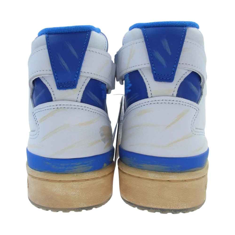 adidas アディダス GZ6467 Forum 84 Hi AEC Foot Wear White Blue フォーラム ハイ フット ウェア ホワイト ブルー スニーカー ホワイト ブルー  28cm【新古品】【未使用】【中古】