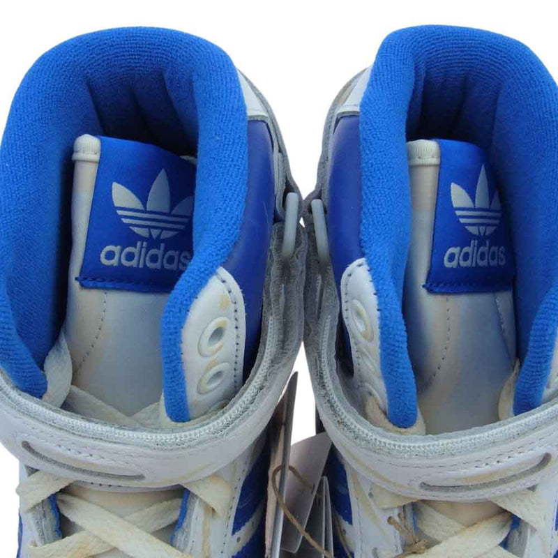 adidas アディダス GZ6467 Forum 84 Hi AEC Foot Wear White Blue フォーラム ハイ フット ウェア ホワイト ブルー スニーカー ホワイト ブルー  28cm【新古品】【未使用】【中古】