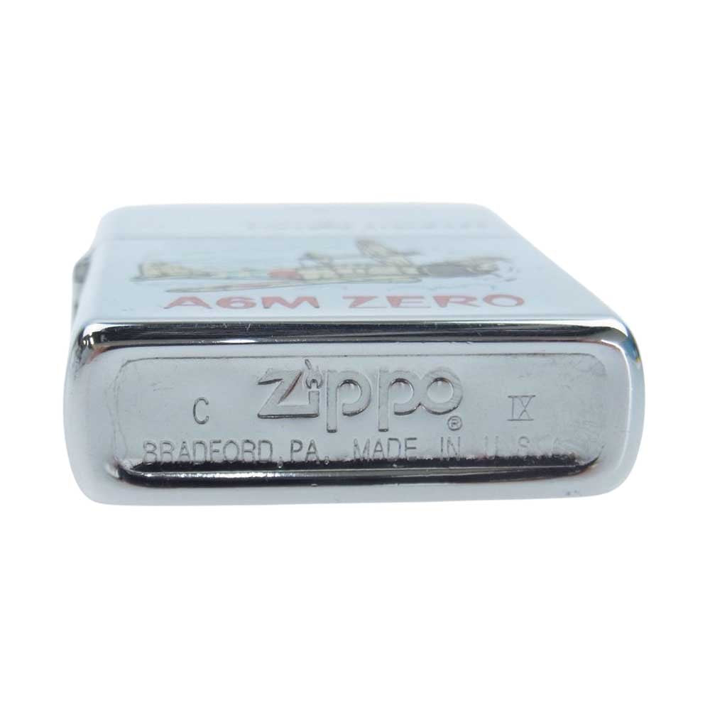ZIPPO ジッポ VINTAGE AIRCRAFT A6M ZERO ジッポ シルバー系【中古】