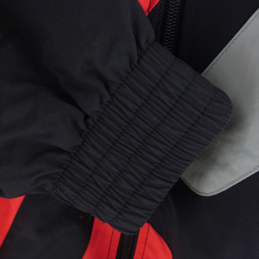 Supreme シュプリーム 20SS Big Letter Track Jacket ビッグ レター ロゴ トラック ナイロン ジャケット ブラック系 レッド系 S【中古】