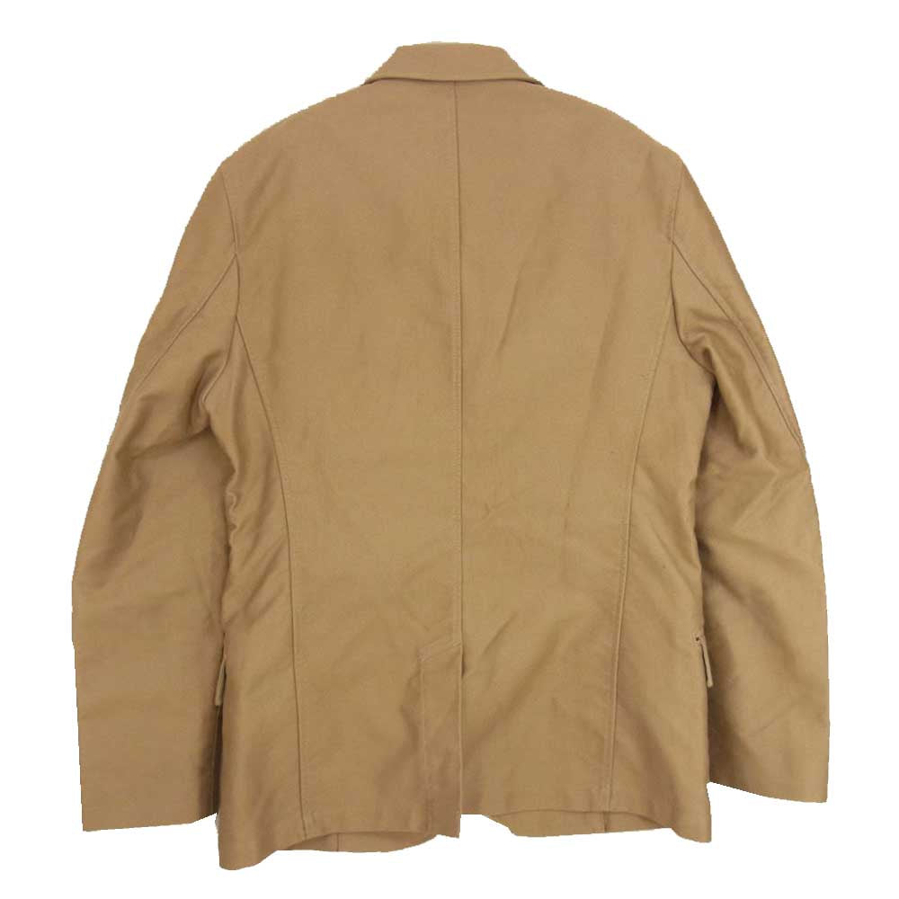 Adam et Rope イタリア製ブラウンスエードレザー テーラードジャケット Adam et Rope イタリア製ブラウンスエードレザー テーラード