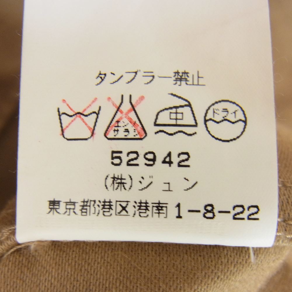 Adam et Rope' アダムエロペ GMV-001-0013-B コットン テーラード ジャケット ブラウン系 40【中古】