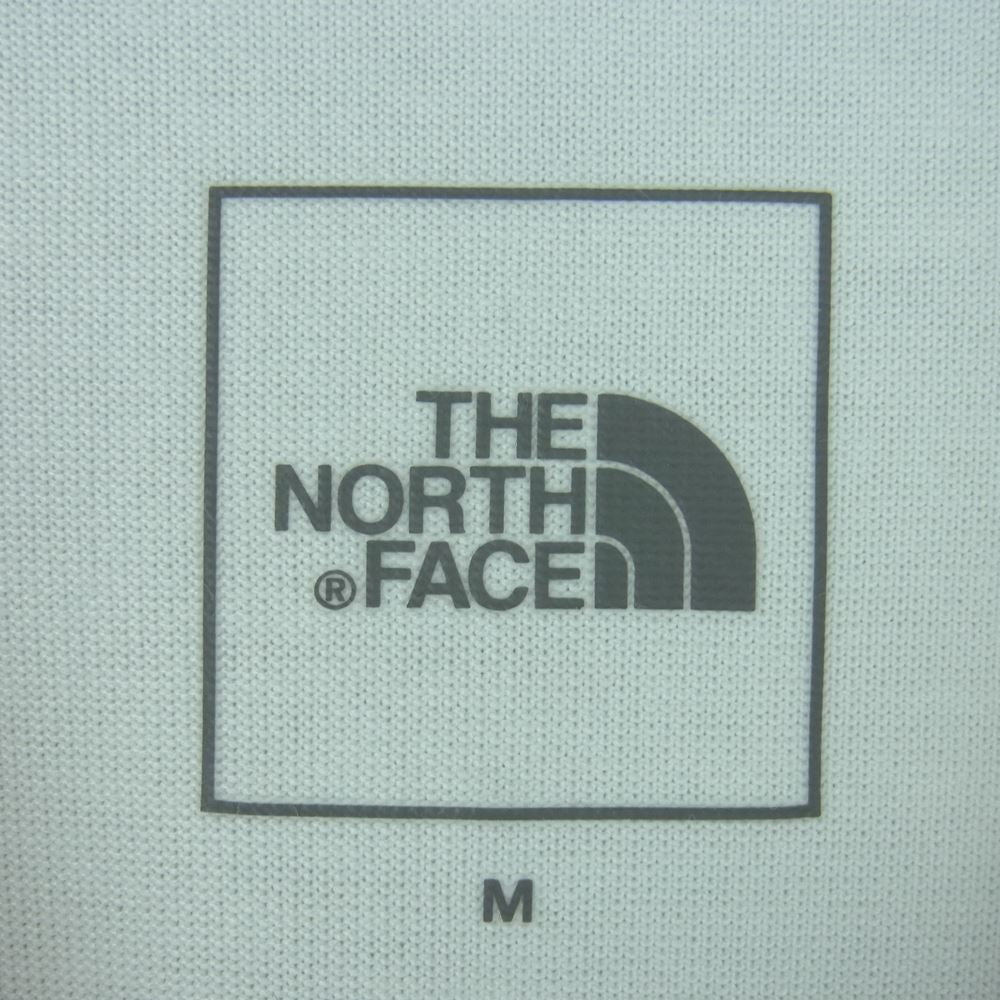 THE NORTH FACE ノースフェイス NT32350 Back Square Logo TEE ショート スリーブ バック スクエアー ロゴ 半袖 Tシャツ ホワイト系 M【新古品】【未使用】【中古】
