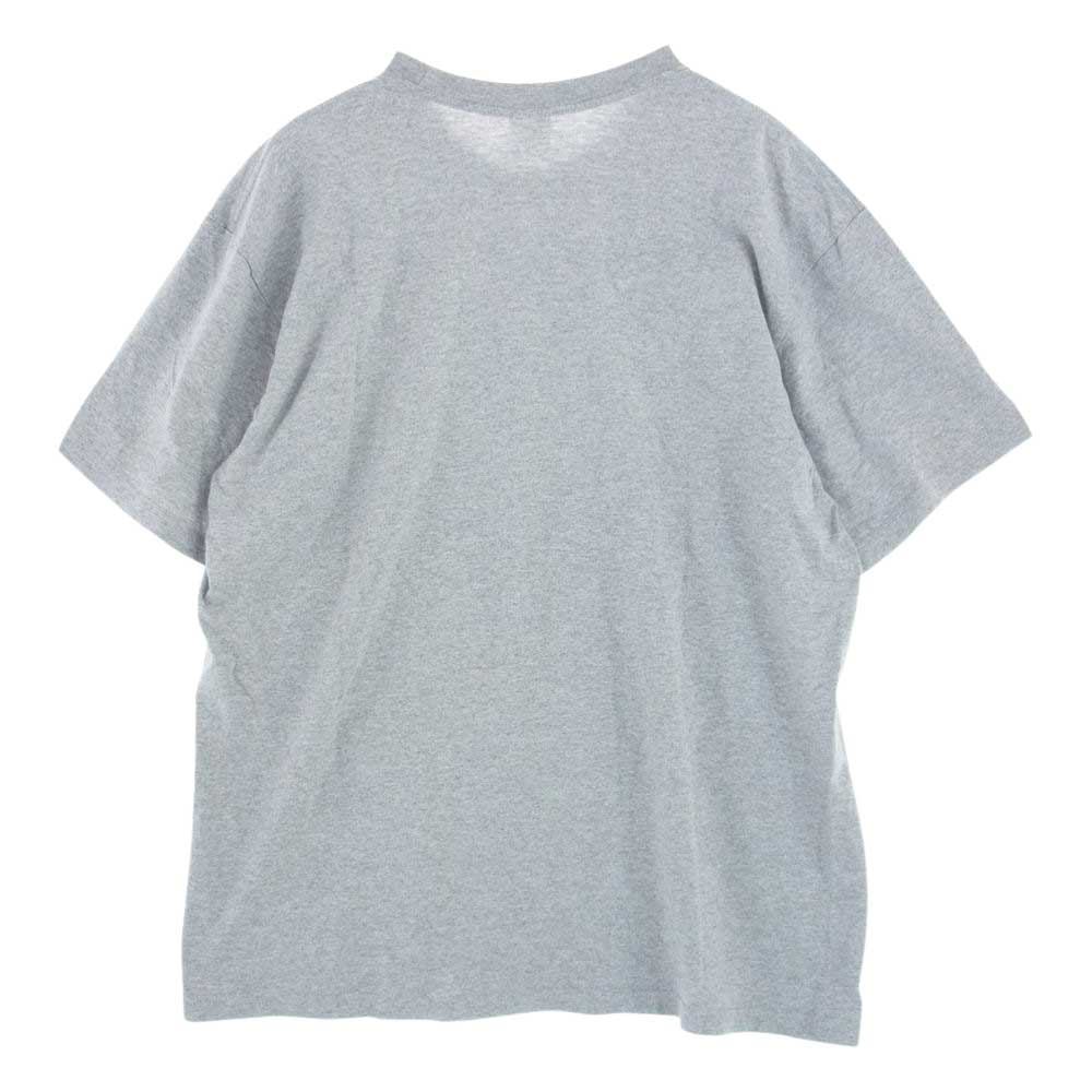 Supreme シュプリーム 21SS Emilio Pucci Box Logo Tee エミリオプッチ ボックス ロゴ プリント 半袖 Tシャツ グレー系 XL【中古】