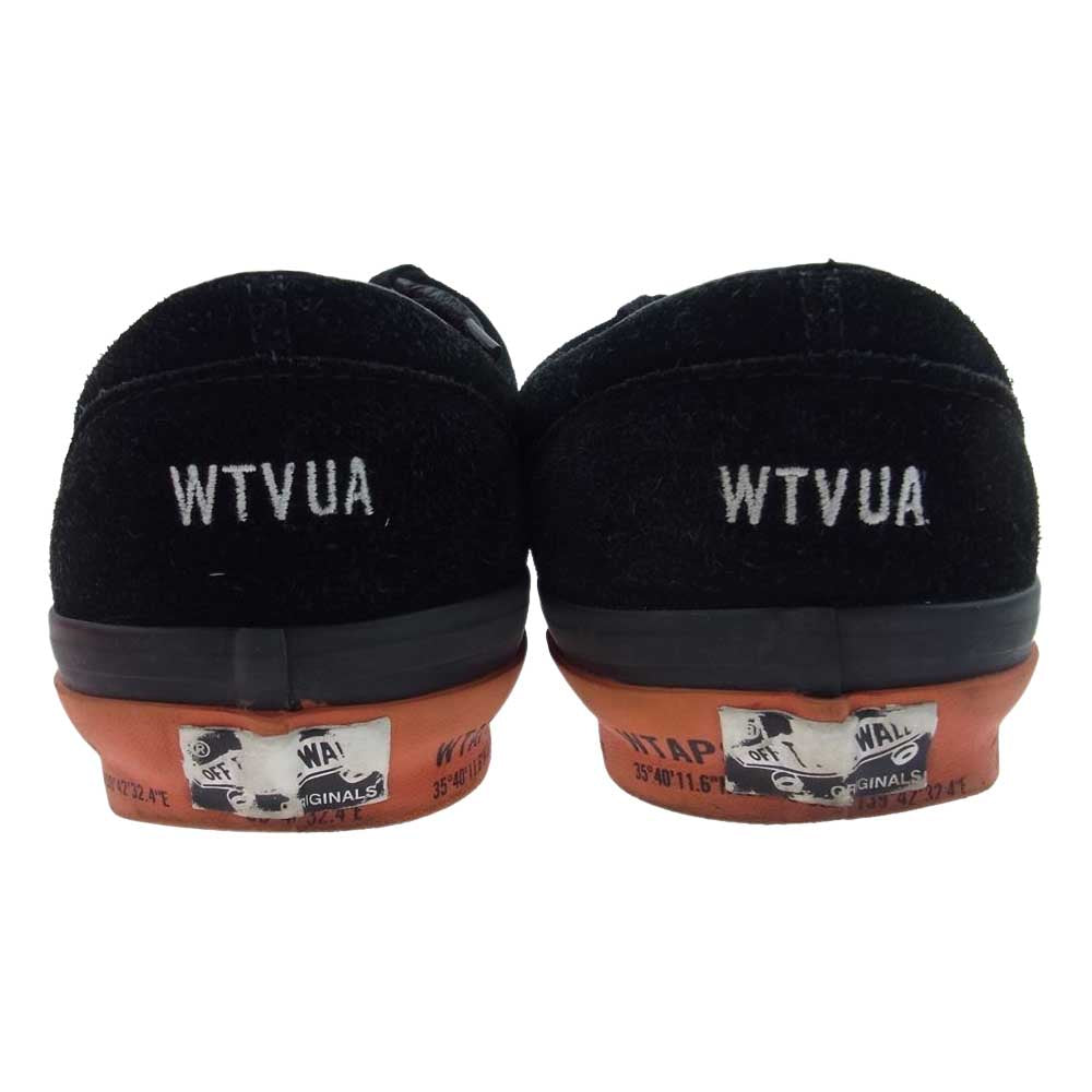 WTAPS ダブルタップス 20AW VN0A4BVA20E × VANS OG ERA LX バンズ エラ スエード スニーカー ブラック系 US10.5 (28.5cm)【中古】