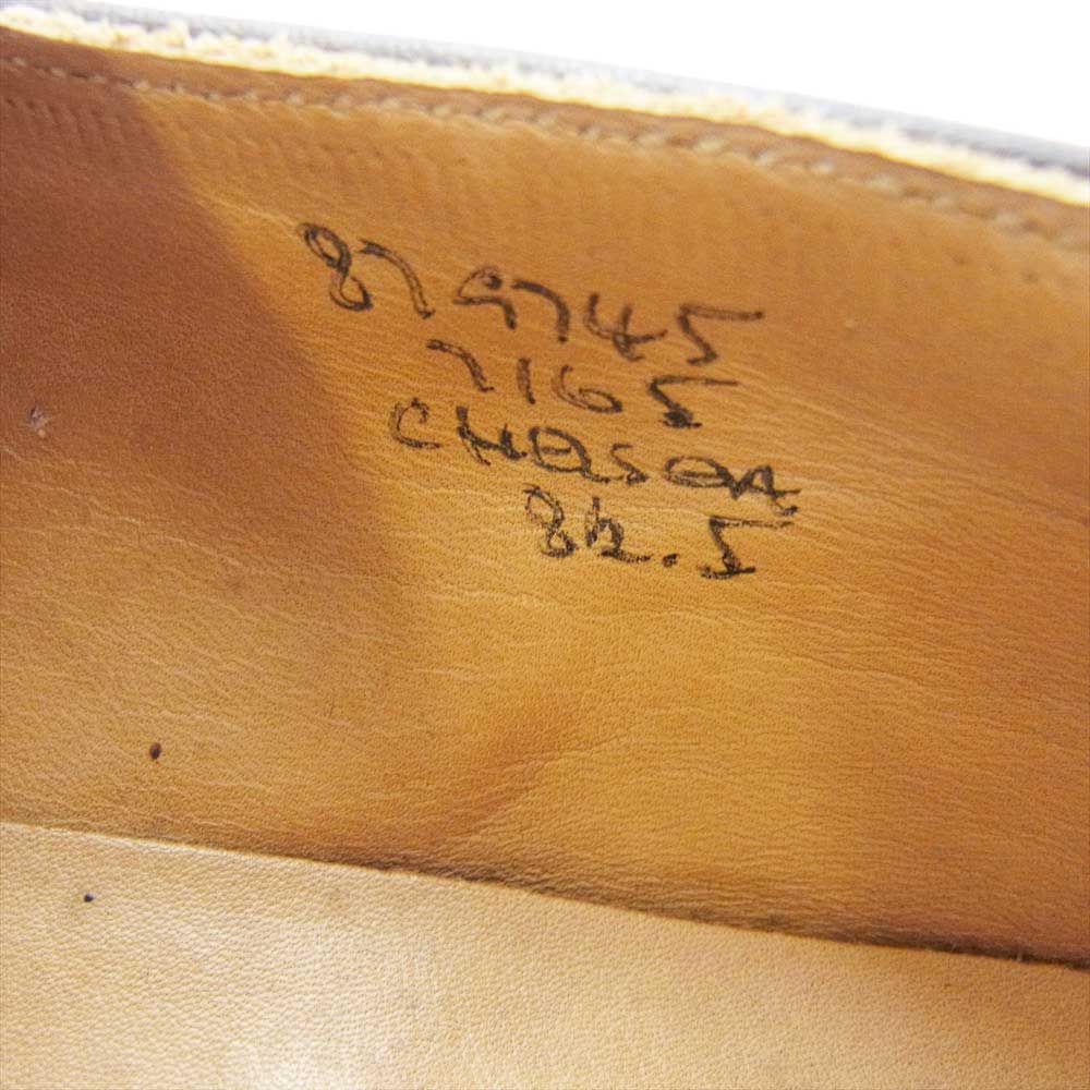 Tricker's トリッカーズ 7165 スエード タッセル ローファー カーキ系 UK8.5【中古】