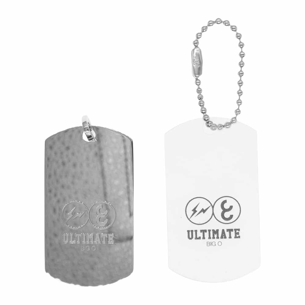 キャリアリング × fragment design フラグメント ドッグタグ ネックレス シルバー系【極上美品】【中古】