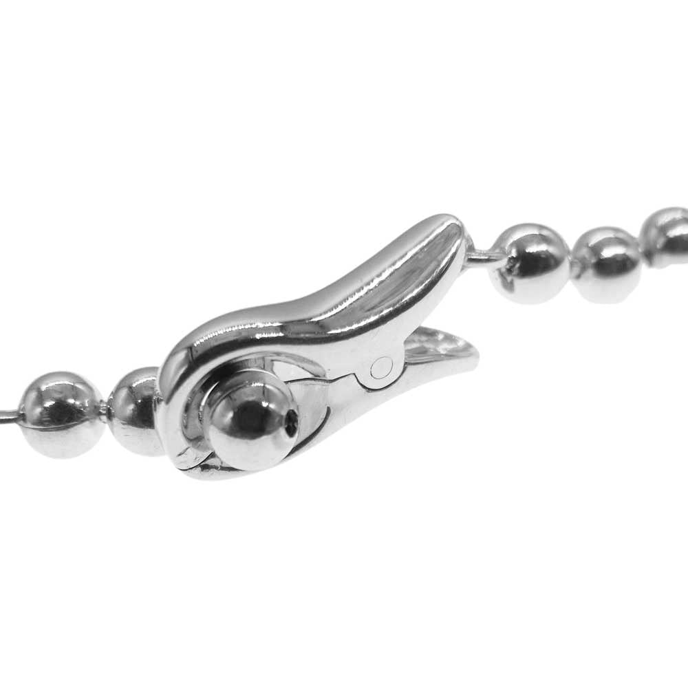 キャリアリング × fragment design フラグメント ドッグタグ ネックレス シルバー系【極上美品】【中古】