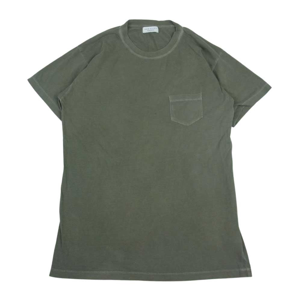 JOHN ELLIOTT ガーメントダイ 製品染め 半袖 Tシャツ グリーン カーキ系【中古】