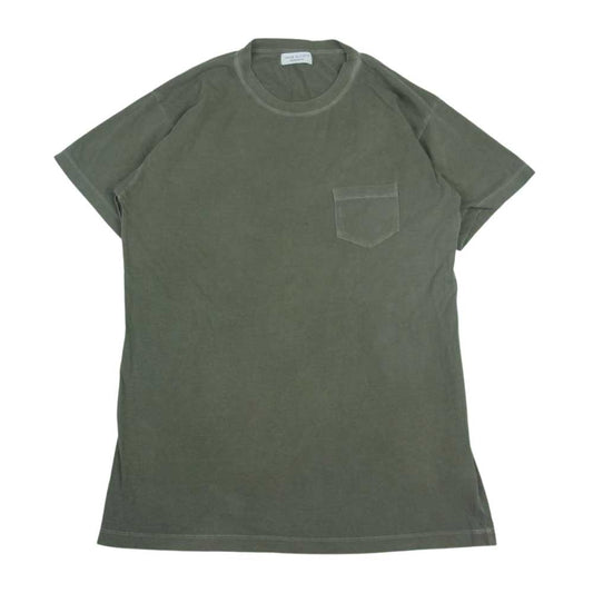 JOHN ELLIOTT ガーメントダイ 製品染め 半袖 Tシャツ グリーン カーキ系【中古】