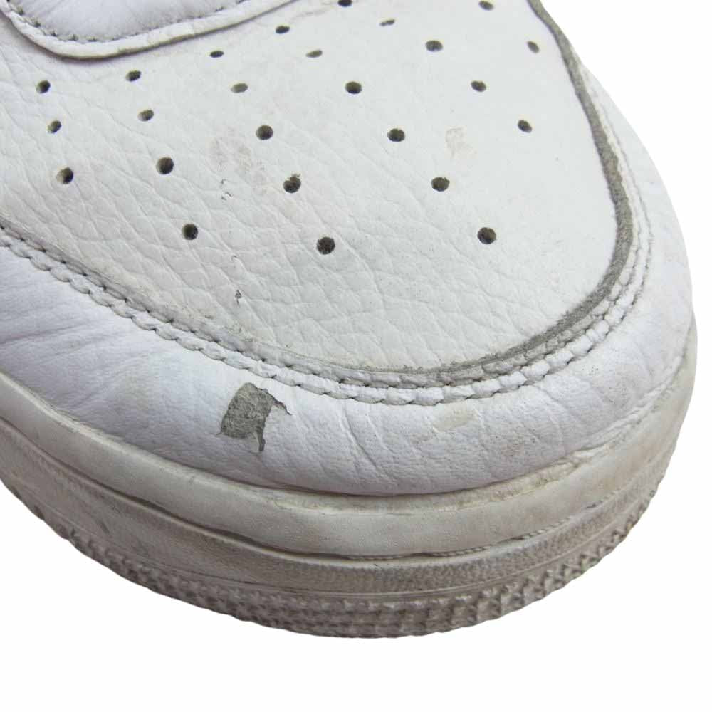 NIKE ナイキ 898889-104 WMNS Air Force 1 Lux White Chrome Yellow ホワイト系 26.5cm【中古】