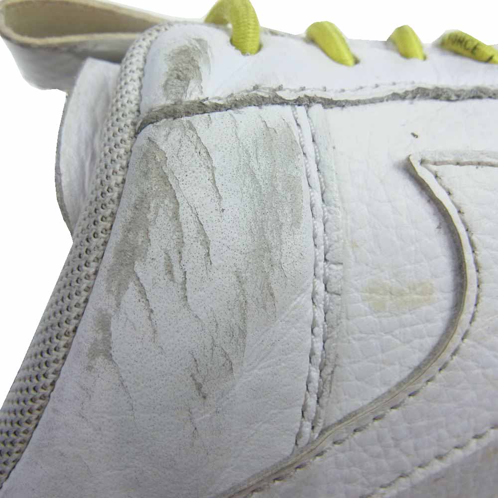 NIKE ナイキ 898889-104 WMNS Air Force 1 Lux White Chrome Yellow ホワイト系 26.5cm【中古】