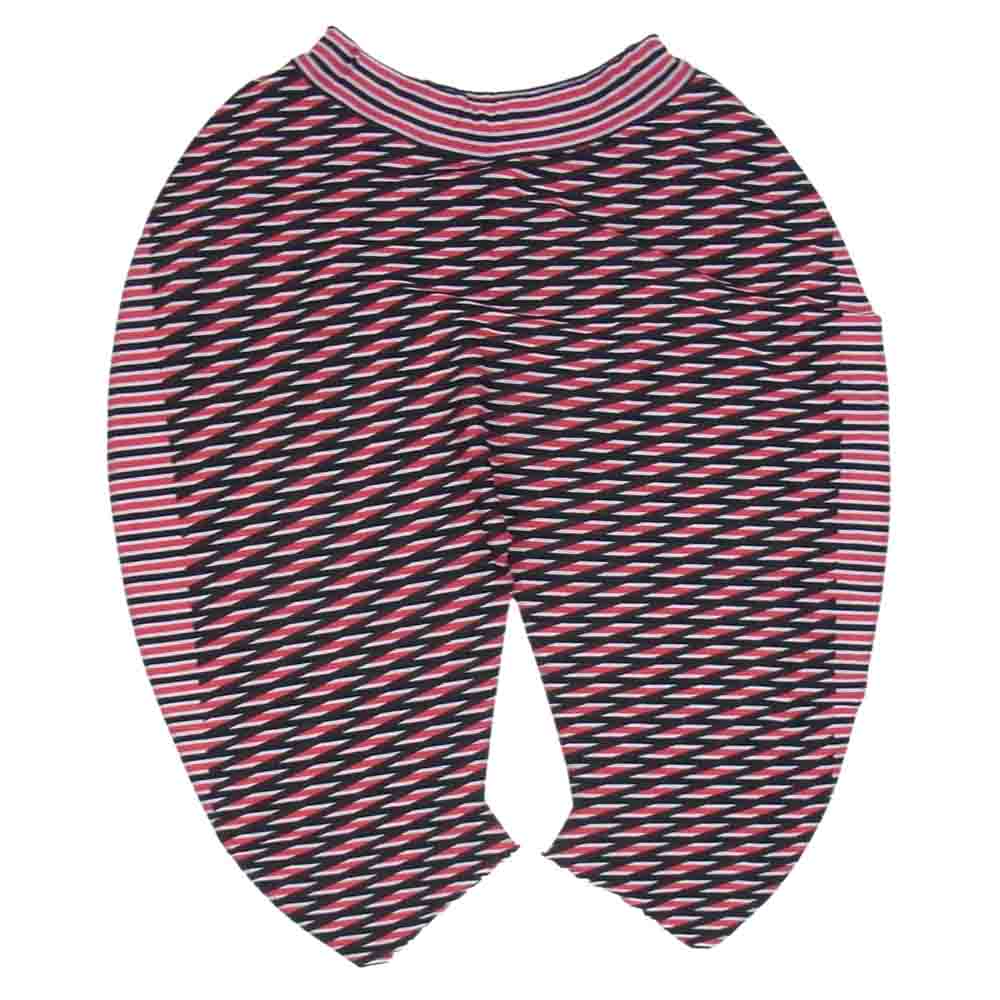 ISSEY MIYAKE イッセイミヤケ IM64KF707 A-POC INSIDE エーポック プリーツ加工 サルエル ボーダー インサイド パンツ マルチカラー系 2【中古】