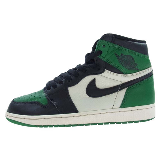 NIKE ナイキ 555088-302 Air Jordan 1 Retro High OG Pine Green エア ジョーダン ワン レトロ ハイ OG パイン グリーン グリーン系 27.5cm【中古】