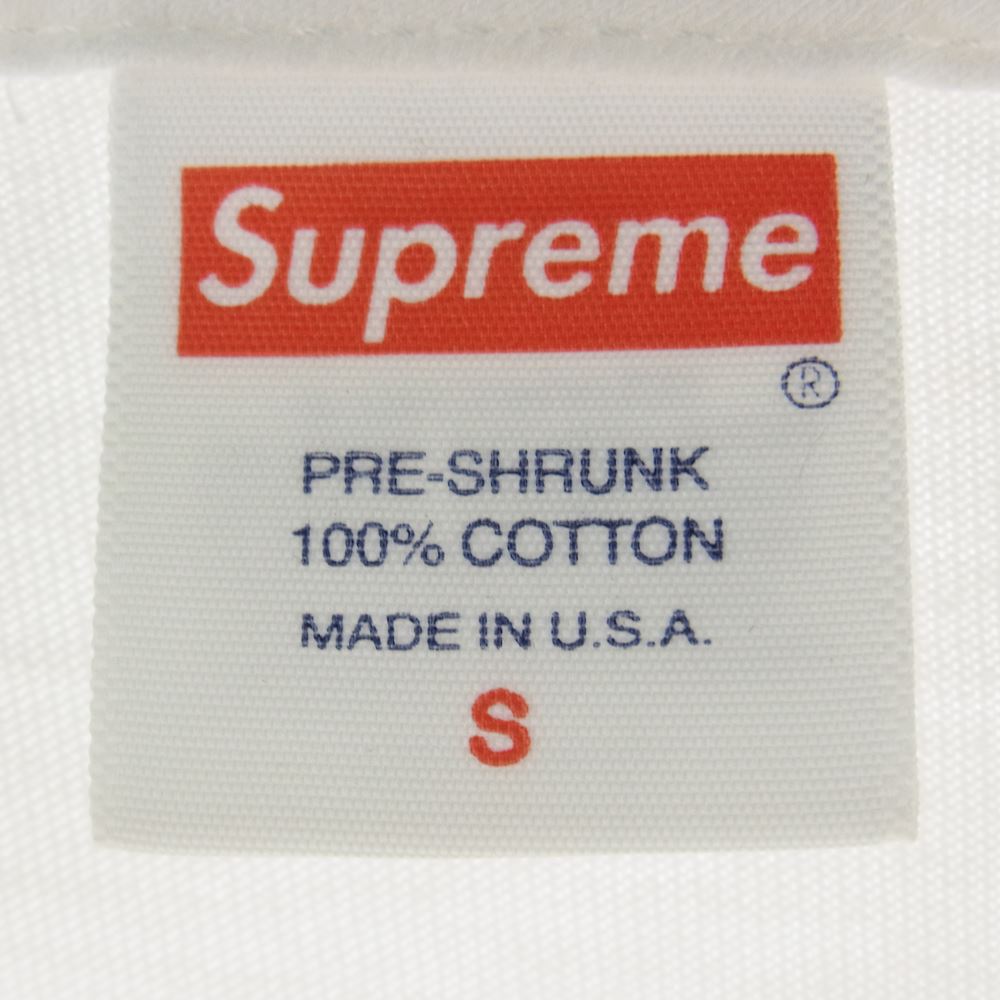 Supreme シュプリーム 20SS Dragon Tee  ホワイト系 S【中古】