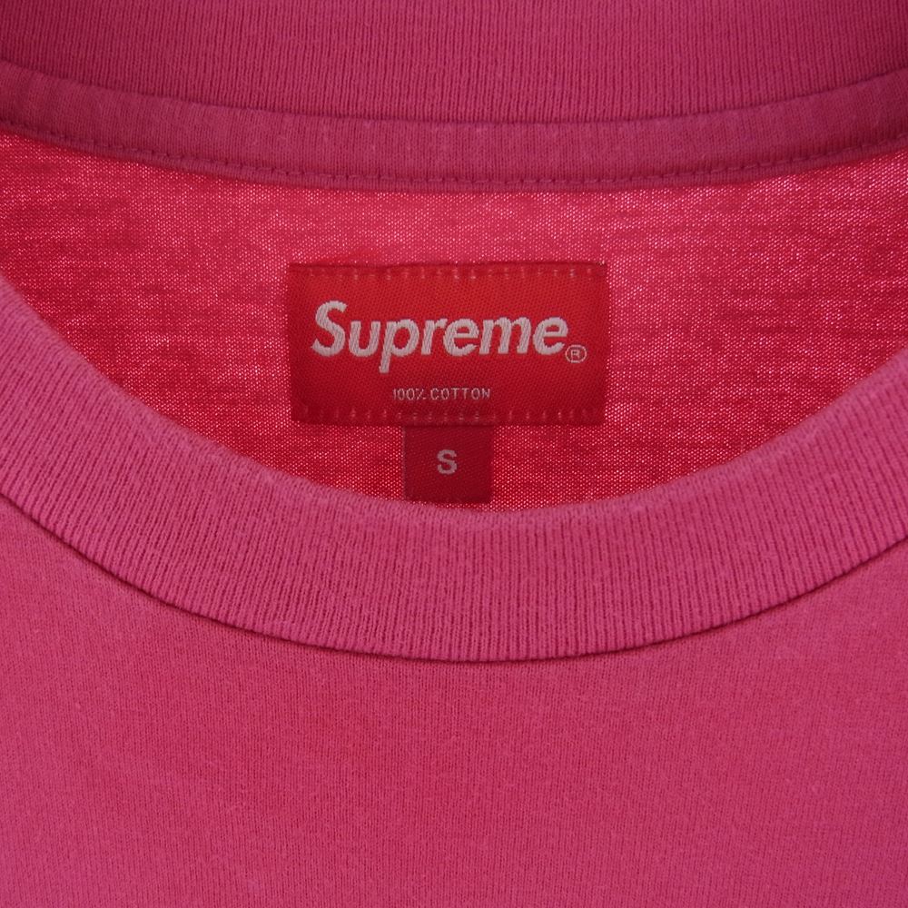 Supreme シュプリーム 20SS Javelin Label S/S Top ピンク系 S【中古】