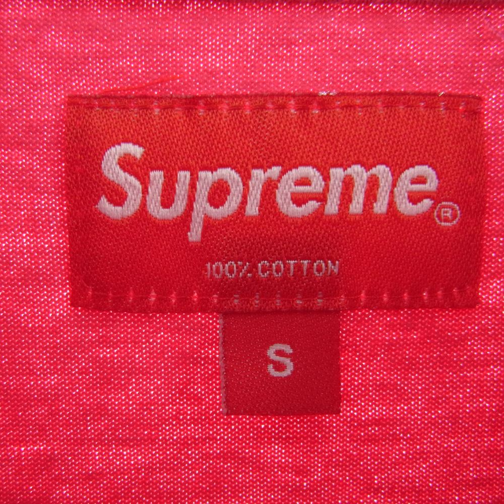 Supreme シュプリーム 20SS Javelin Label S/S Top ピンク系 S【中古】