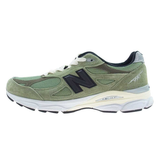NEW BALANCE ニューバランス M990JD3 × JJJJound ジョウンド 990 V3 オリーブ スニーカー モスグリーン系 28.5cm【中古】