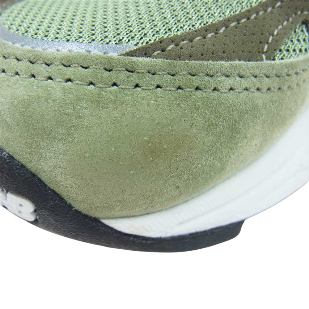 NEW BALANCE ニューバランス M990JD3 × JJJJound ジョウンド 990 V3 オリーブ スニーカー モスグリーン系 28.5cm【中古】