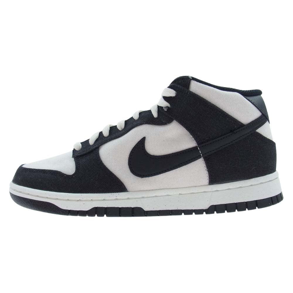 NIKE ナイキ DV0830-102 DUNK MID PANDA ダンク パンダ ミッドカット スニーカー ブラック系 ホワイト系 26cm【新古品】【未使用】【中古】