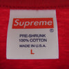 Supreme シュプリーム 23SS Motion Logo Tee モーションロゴ クルーネック 半袖 Tシャツ レッド系 L【極上美品】【中古】