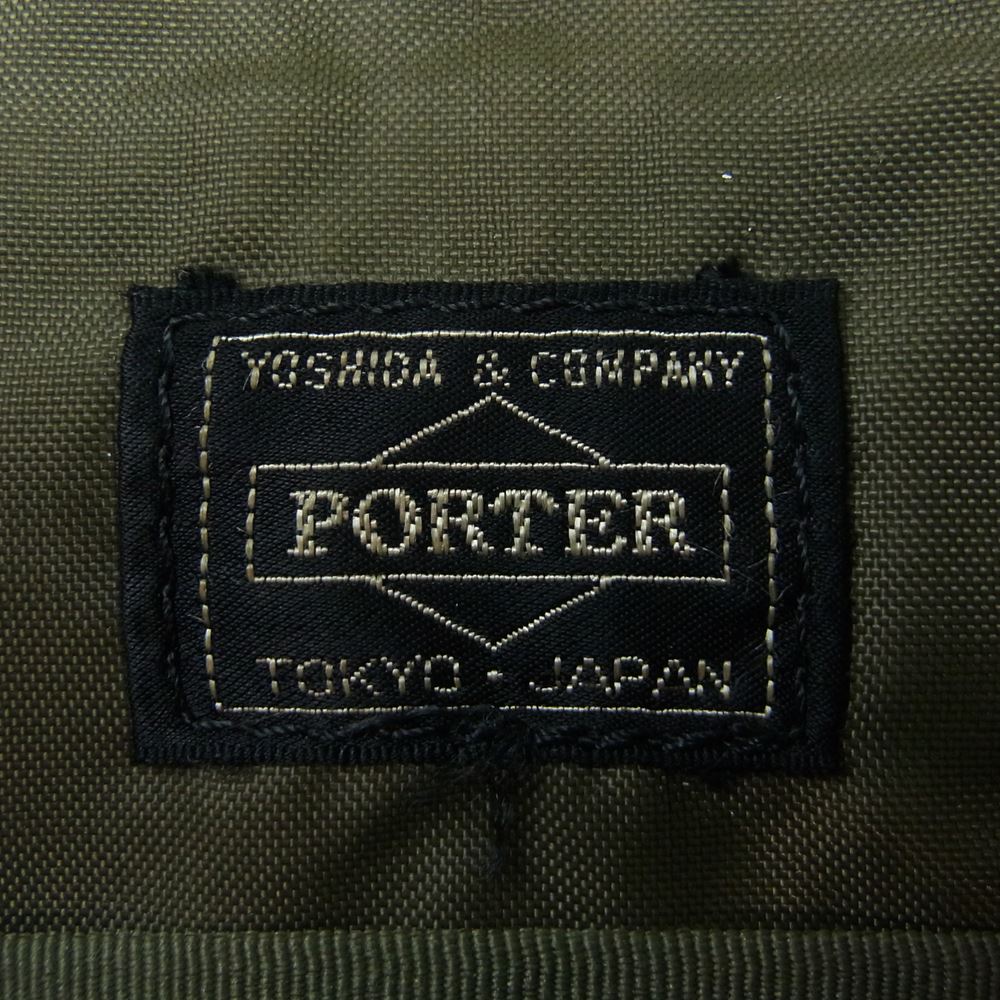 PORTER ポーター DELIGHT SACOCHE ディライト サコッシュ ショルダー バッグ カーキ系【中古】