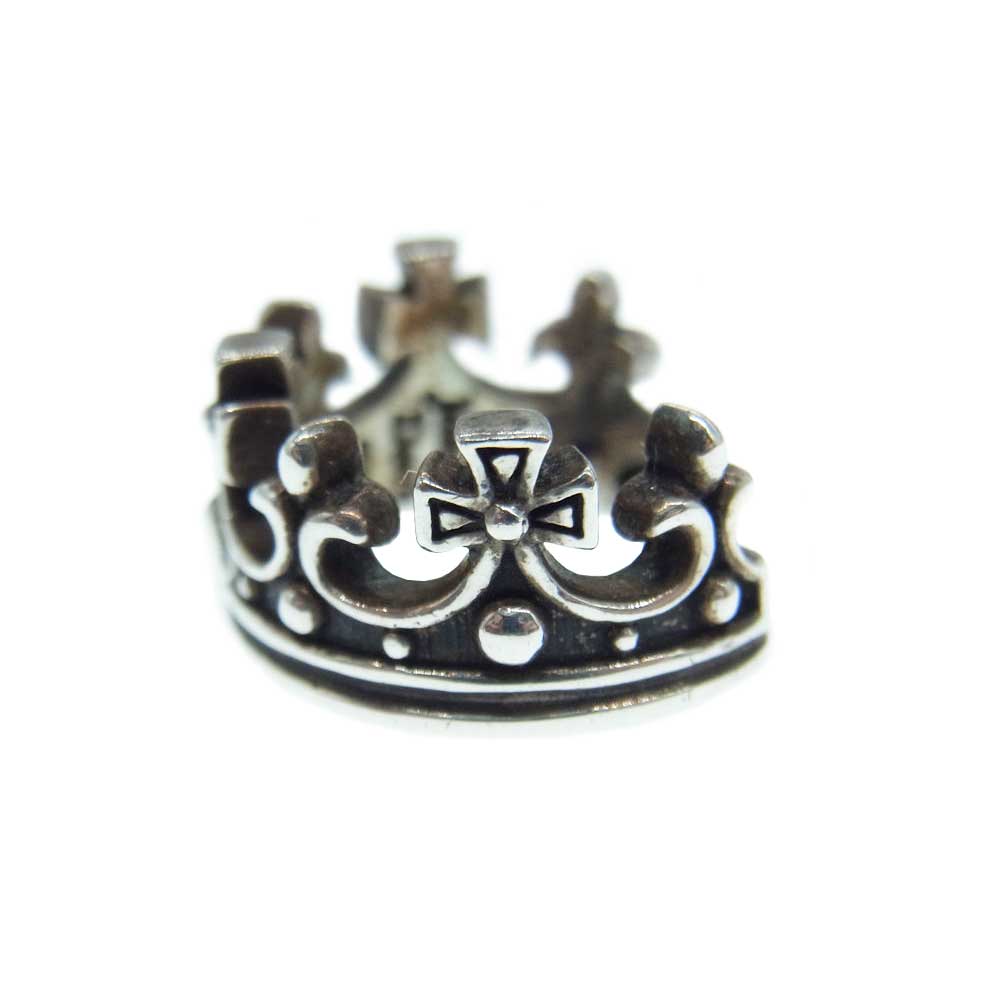 Justin Davis ジャスティンデイビス クラウン フープ ピアス 片耳用 シルバー系【中古】