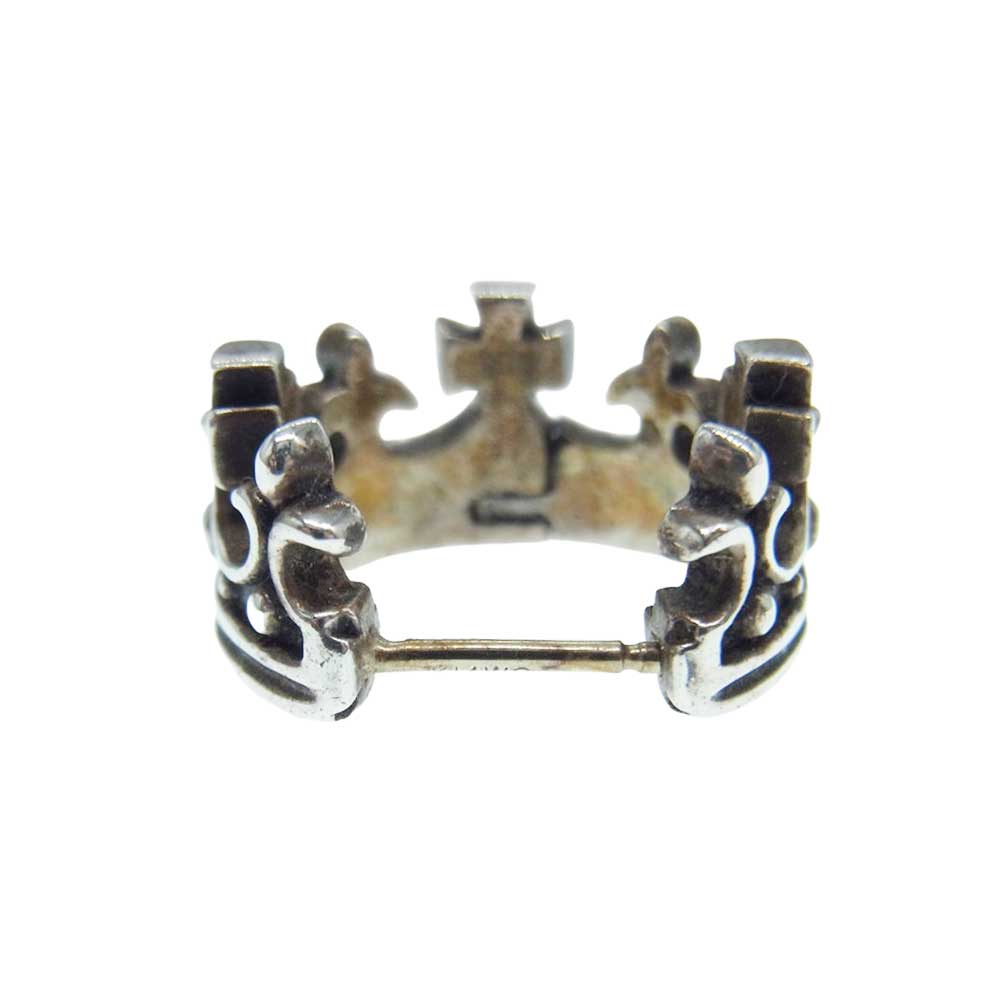 Justin Davis ジャスティンデイビス クラウン フープ ピアス 片耳用 シルバー系【中古】