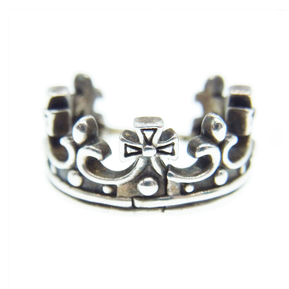 Justin Davis ジャスティンデイビス クラウン フープ ピアス 片耳用 シルバー系【中古】