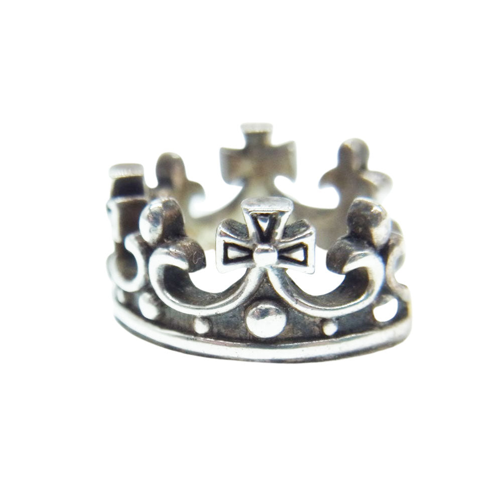 Justin Davis ジャスティンデイビス クラウン フープ ピアス 片耳用 シルバー系【中古】