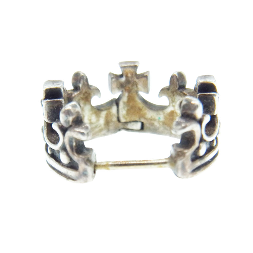 Justin Davis ジャスティンデイビス クラウン フープ ピアス 片耳用 シルバー系【中古】