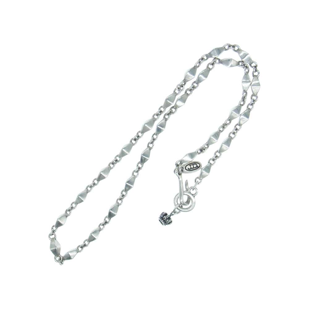 Justin Davis ジャスティンデイビス SNJ122 PICCADILLY ピカデリー ネックレス チェーン 40cm シルバー系【中古】