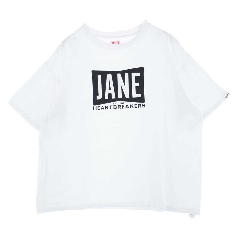 ジェーン & ザ ハートブレイカーズ 22SS SWEET JANE TEE クルーネック プリント 半袖 Tシャツ ホワイト系 L【中古】