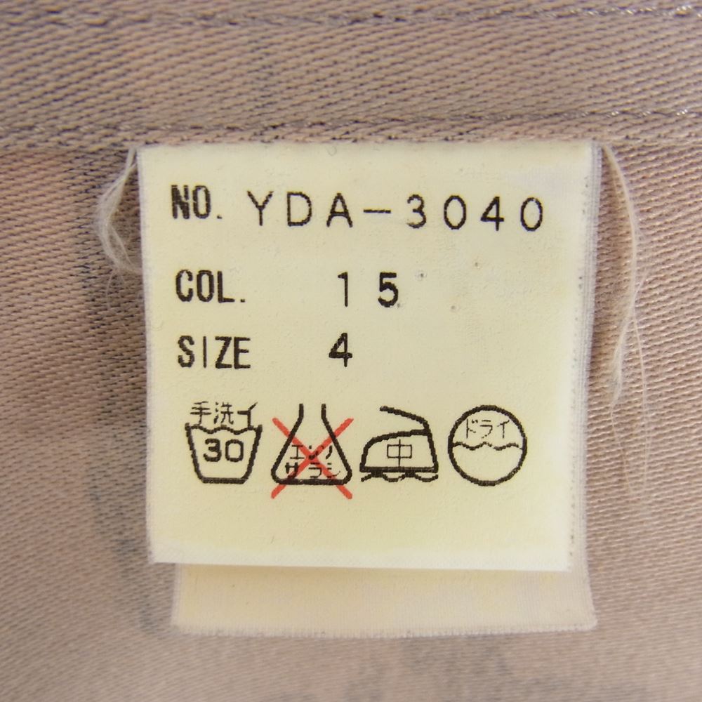 EVISU エヴィス カモ柄 ストレッチ テーラード ジャケット マルチカラー系 4【中古】