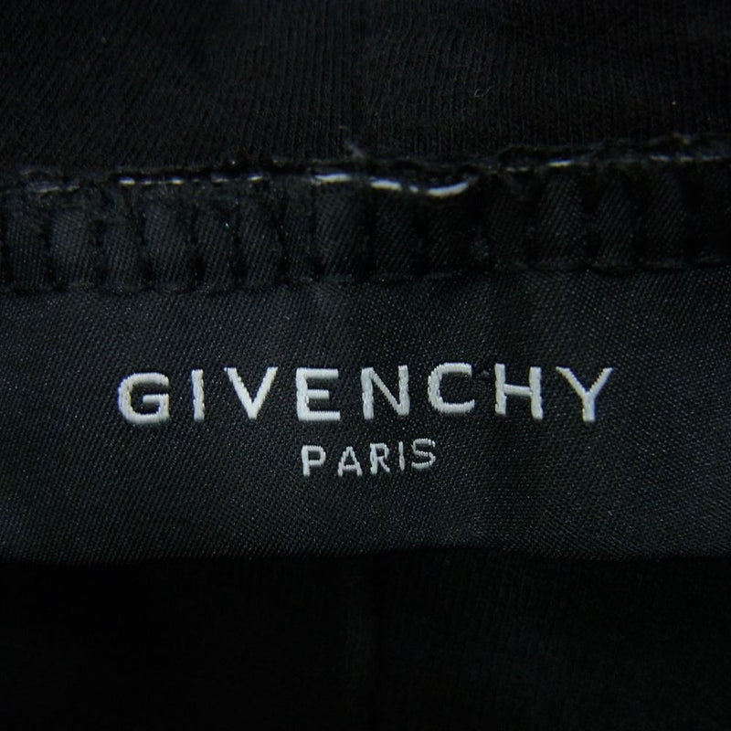 GIVENCHY ジバンシィ 13F7150690 ZIPPED Hoodie ジップアップ サイドジップ フーディ パーカー ブラック系 M【中古】