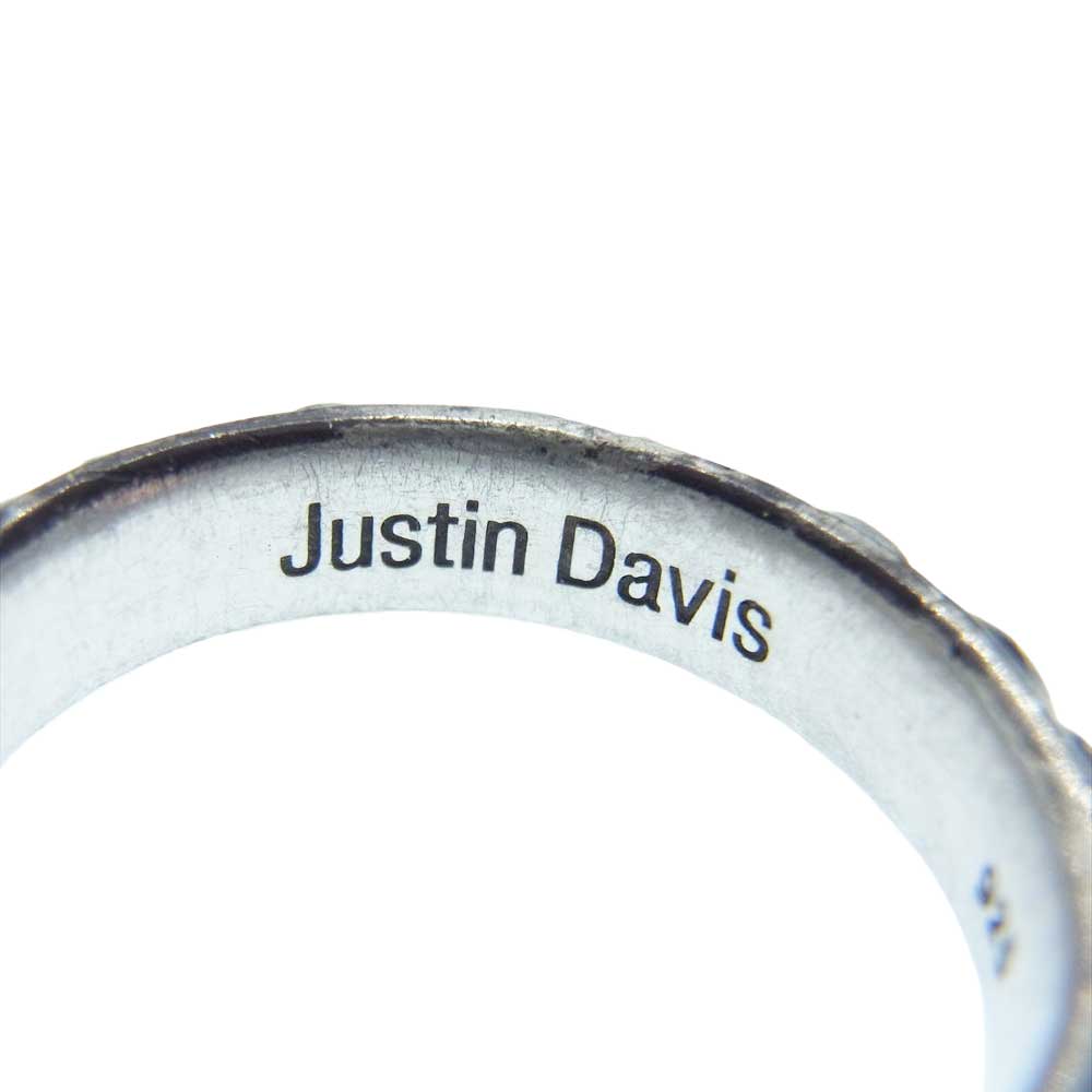 Justin Davis ジャスティンデイビス SRJ722 ROLLIN' BABY ローリン ベイビー リング シルバー系 15.5号【中古】