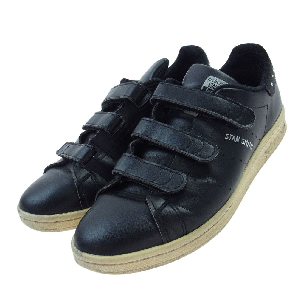 adidas アディダス GX1598 STAN SMITH スタンスミス コアブラック スニーカー ブラック系 26.5【中古】