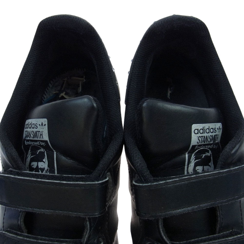 adidas アディダス GX1598 STAN SMITH スタンスミス コアブラック スニーカー ブラック系 26.5【中古】