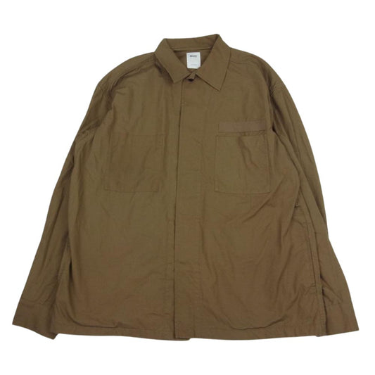 Ron Herman ロンハーマン 3520700150 RHC Ripstop Jacket  ミリタリー リップストップ ジャケット カーキ系 M【中古】