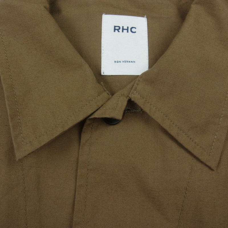 Ron Herman ロンハーマン 3520700150 RHC Ripstop Jacket  ミリタリー リップストップ ジャケット カーキ系 M【中古】