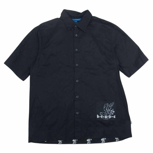 DIESEL ディーゼル 18SS Rabbit Shirt BRAVE ラビット 半袖 Tシャツ ブラック系 XS【中古】