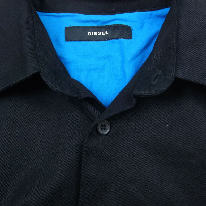 DIESEL ディーゼル 18SS Rabbit Shirt BRAVE ラビット 半袖 Tシャツ ブラック系 XS【中古】