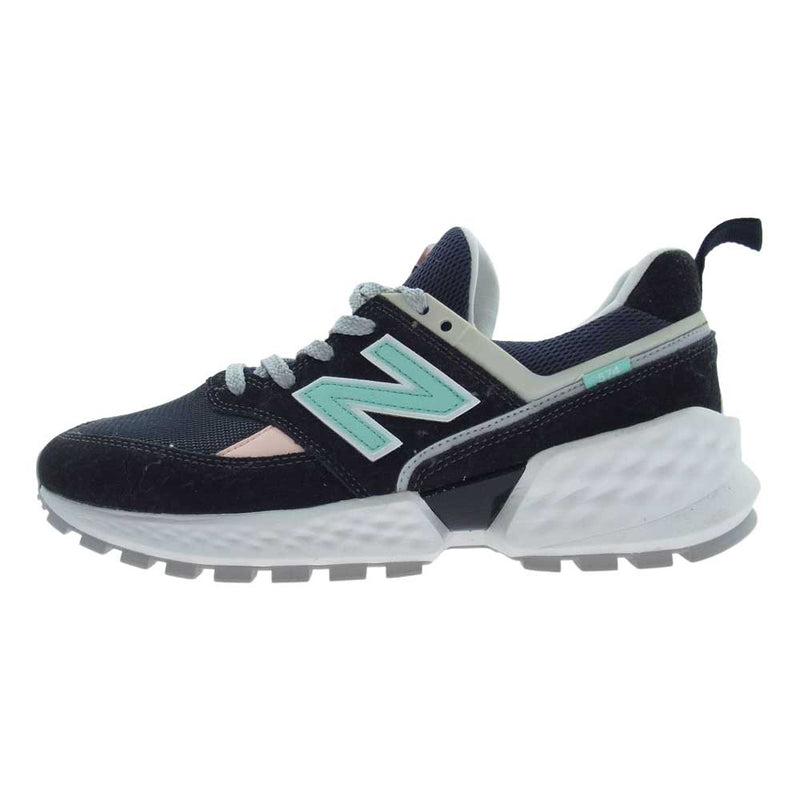 NEW BALANCE ニューバランス MS574GNB 574 ブラック NB メッシュ ランニング スニーカー ブラック系 マルチカラー 27.5cm【中古】