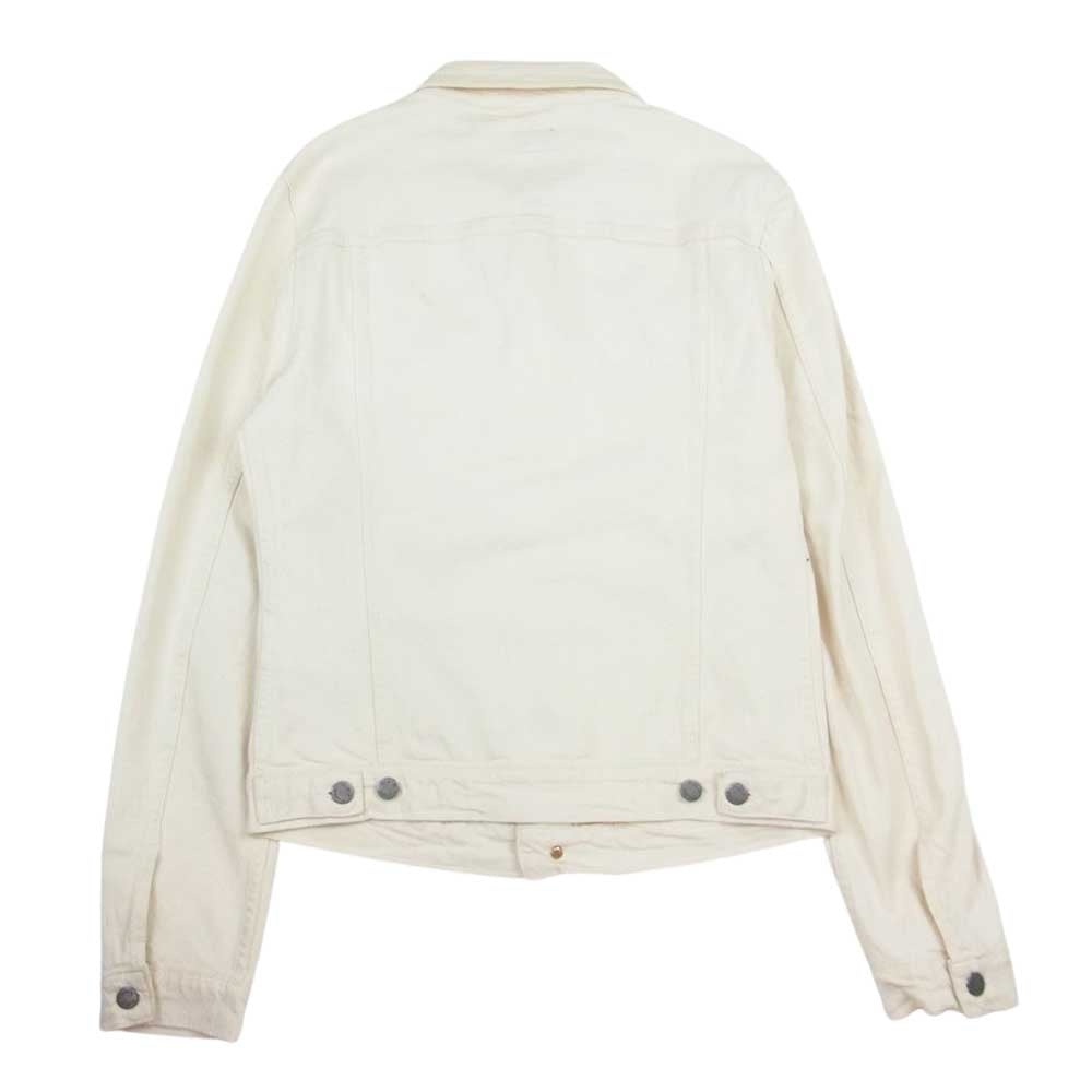 Nudie Jeans ヌーディージーンズ 1003335 BILLY DRY TWILL ビリー ドライ ツイル 12 oz. comfort stretch denim  デニム ジャケット ベージュ系 M【中古】