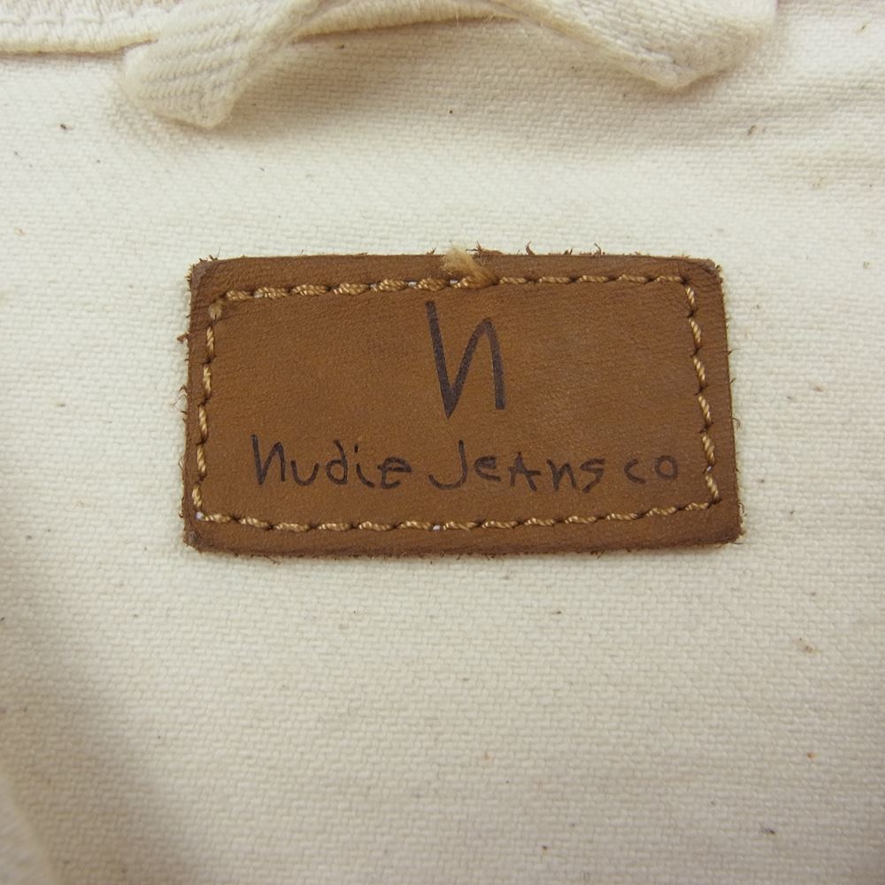 Nudie Jeans ヌーディージーンズ 1003335 BILLY DRY TWILL ビリー ドライ ツイル 12 oz. comfort stretch denim  デニム ジャケット ベージュ系 M【中古】