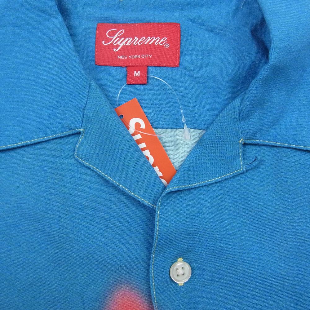 Supreme シュプリーム 20AW Blow Back Rayon S/S Shirt ブロー バック レーヨン 半袖 シャツ マルチカラー系 M【中古】