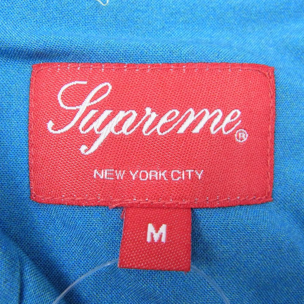 Supreme シュプリーム 20AW Blow Back Rayon S/S Shirt ブロー バック レーヨン 半袖 シャツ マルチカラー系 M【中古】