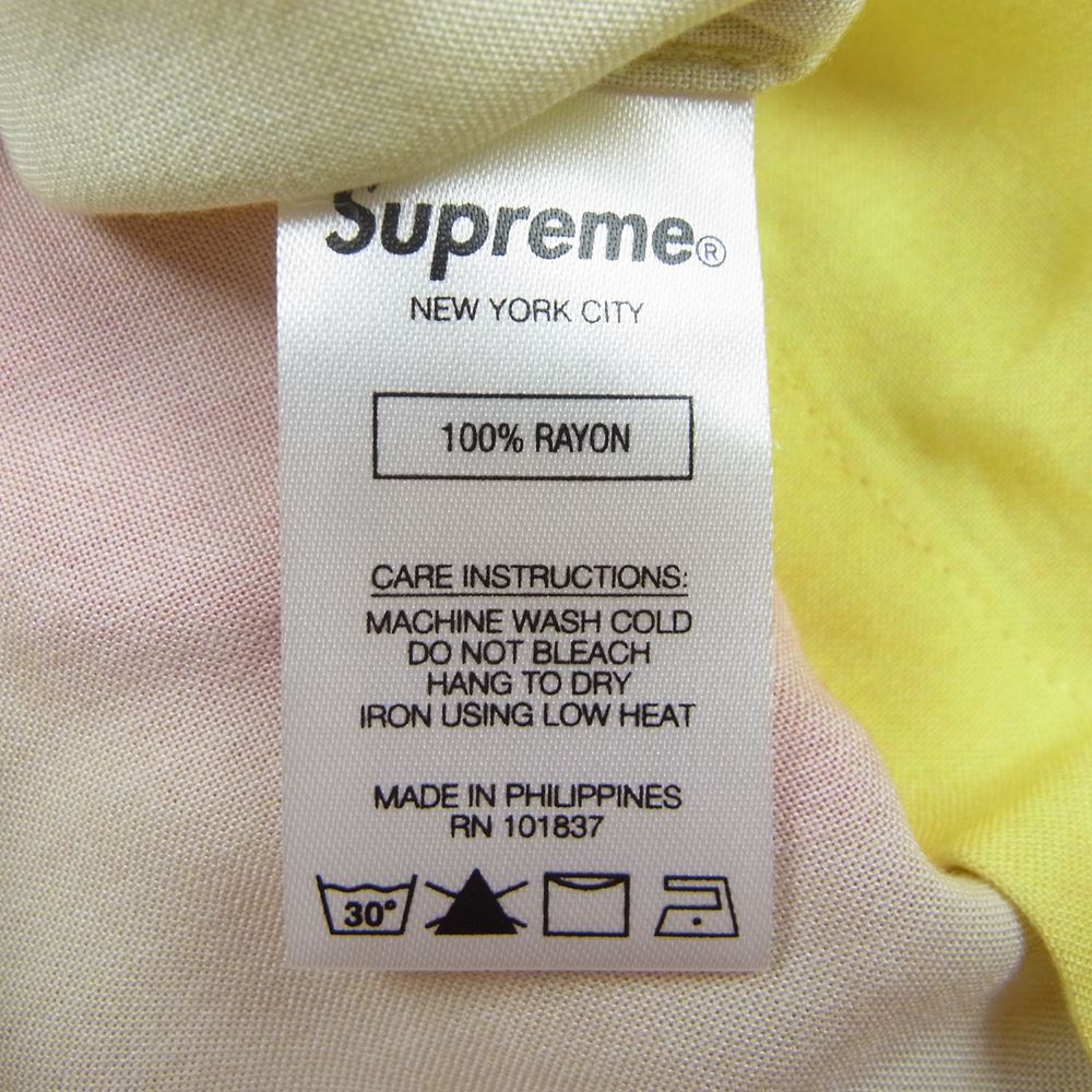 Supreme シュプリーム 20AW Blow Back Rayon S/S Shirt ブロー バック レーヨン 半袖 シャツ マルチカラー系 M【中古】