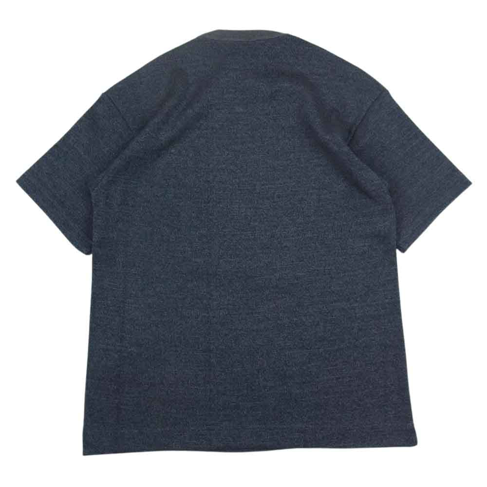 COMME des GARCONS HOMME コムデギャルソンオム AD2005 HQ-T015 半袖 ニット Ｔシャツ グレー系 S【極上美品】【中古】